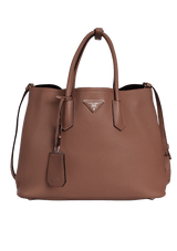 VITELLO CUIR DOUBLE TOTE