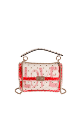 MEDIUM ROCKSTUD LOVE SHOULDER BAG