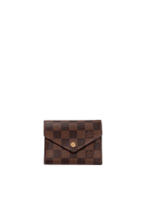 DAMIER ÉBÈNE VICTORINE WALLET