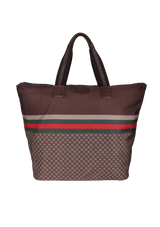 GUCCI NYLON SHOPPING TOTE BAG