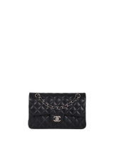 SMALL CLASSIC DOUBLE FLAP LAMBSKIN