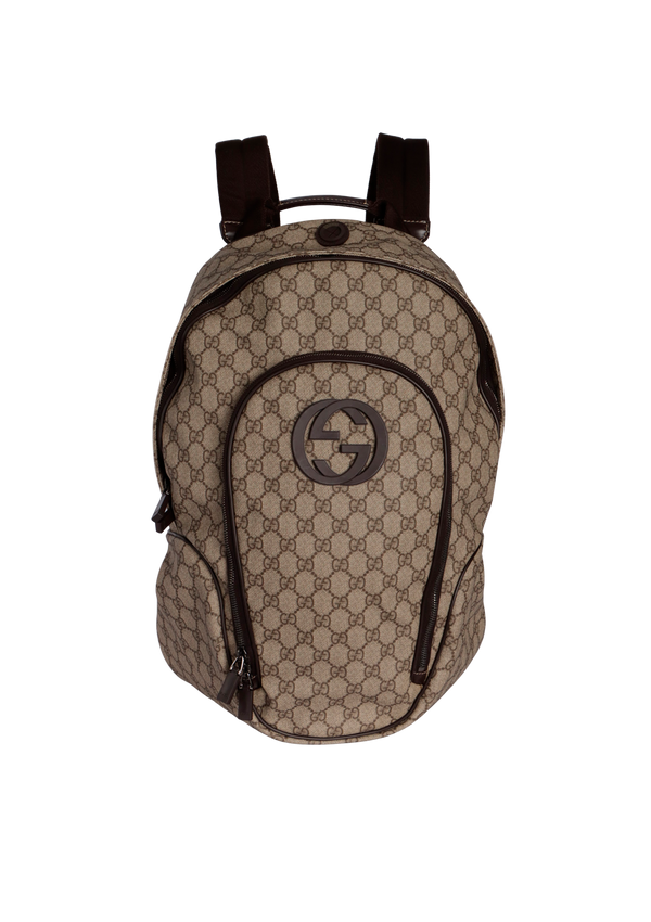 GG SUPREME INTERLOCKING G BACKPACK