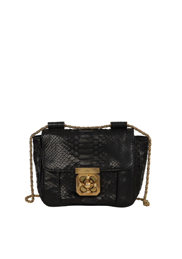 PYTHON ELSIE CHAIN SHOULDER BAG