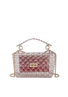 MEDIUM ROCKSTUD SPIKE QUILTED PVC