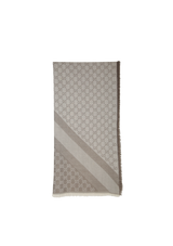 GG LOGO WOOL SCARF