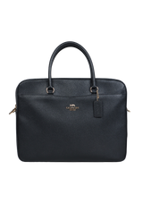 LEATHER MESSENGER BAG
