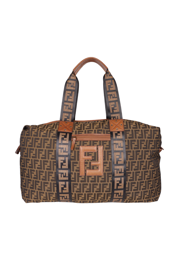 LARGE ZUCCA CANVAS CARRYALL WEEKENDER TRAVELING BAG