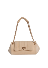 MADEMOISELLE LIGNE ACCORDION FLAP SHOULDER BAG