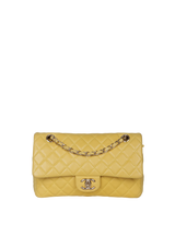 MEDIUM CLASSIC DOUBLE FLAP LAMBSKIN