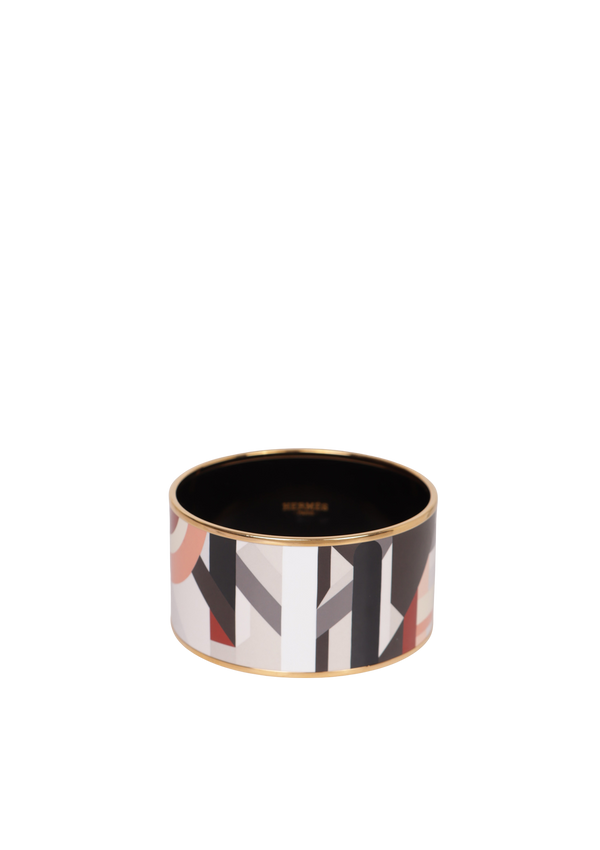 EXTRA WIDE ENAMEL BANGLE