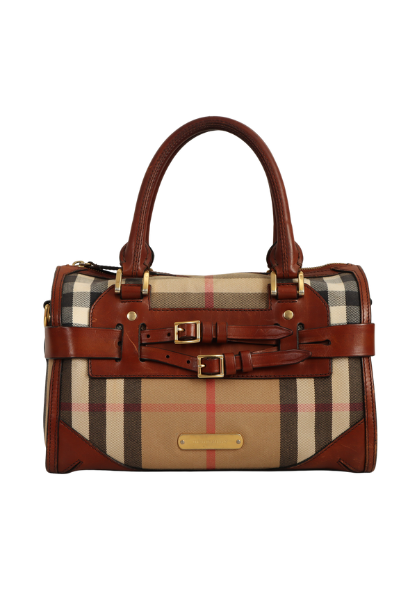HOUSE CHECK ALCHESTER BRIDLE BOWLING BAG