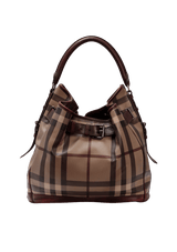 HAYMARKET CHECK BELTED HOBO