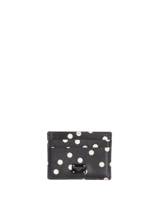 POLKA DOTS CARD HOLDER