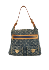 VINTAGE MONOGRAM DENIM BAGGY GM