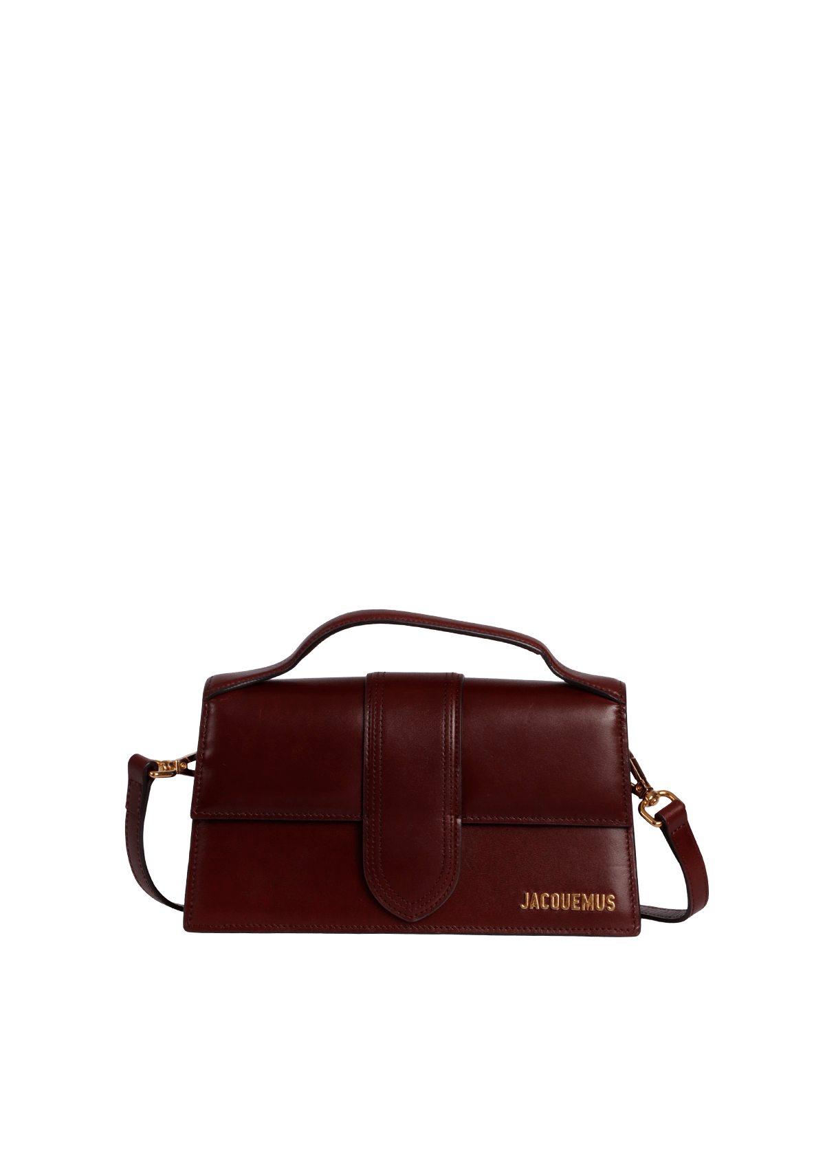 BOLSA JACQUEMUS LE GRAND BAMBINO MARROM ORIGINAL – Gringa