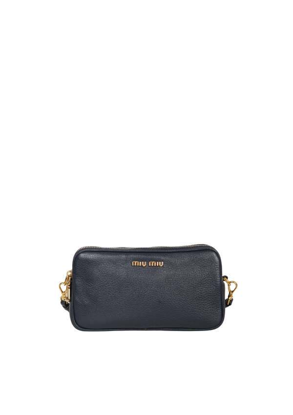 MADRAS DOUBLE ZIP CAMERA BAG