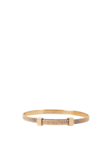FORCE STRIPED BANGLE BRACELET