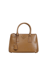 SMALL SAFFIANO LUX DOUBLE ZIP GALLERIA
