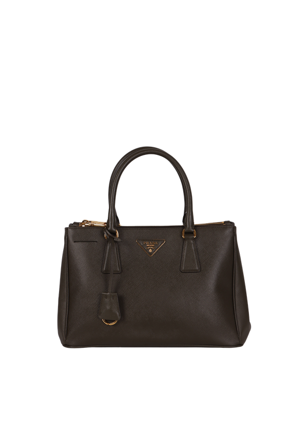 SAFFIANO LUX DOUBLE ZIP GALLERIA