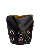 GROMMET BUCKET BAG