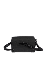 MONOGRAM EMBOSSED STREAMER WEARABLE WALLET