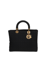 VINTAGE LADY DIOR CANNAGE QUILTED NYLON