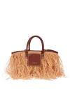 STRAW BASKET BAG