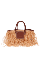 STRAW BASKET BAG