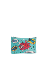 CLEO PRINTED CARTOON POUCH