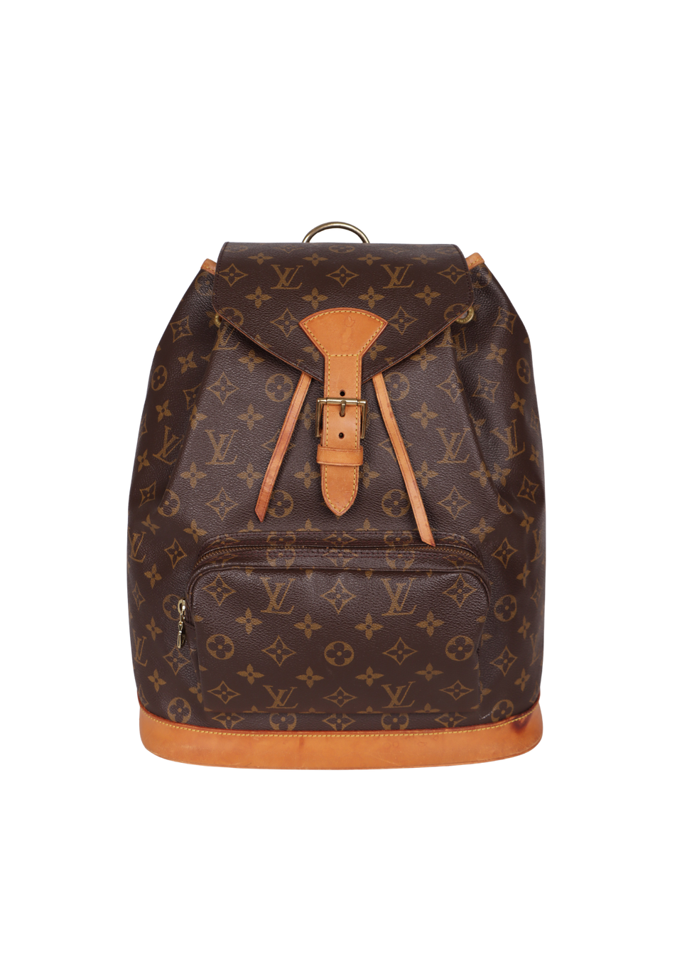 BOLSA LOUIS VUITTON VINTAGE MONOGRAM MONTSOURIS GM MARROM ORIGINAL
