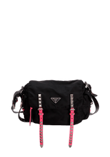 NEW VELA STUDDED MESSENGER BAG
