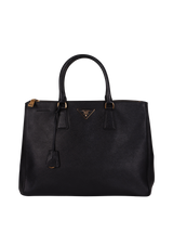 LARGE SAFFIANO LUX DOUBLE ZIP GALLERIA