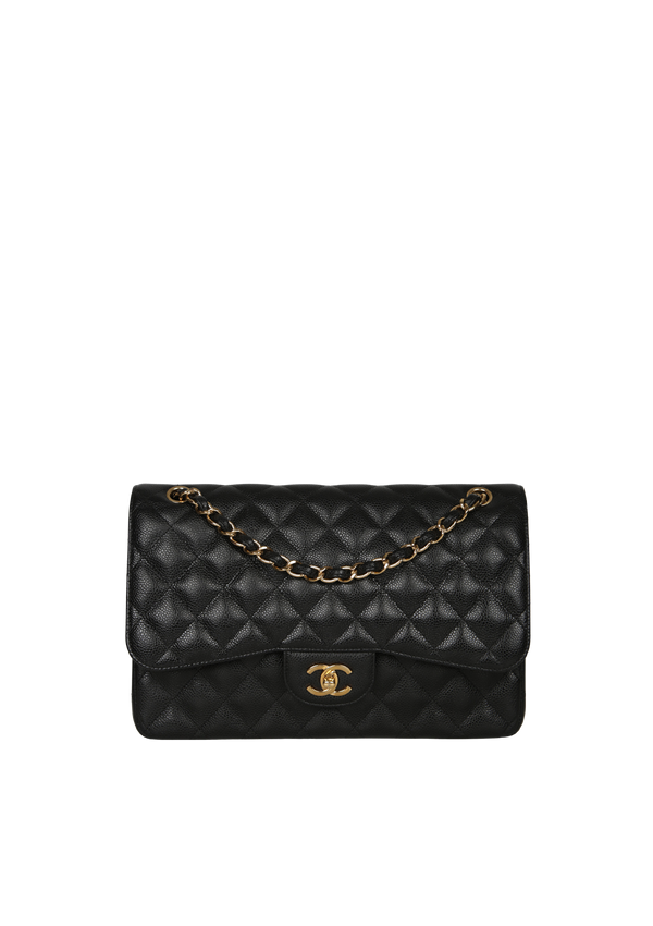 JUMBO CLASSIC DOUBLE FLAP CAVIAR