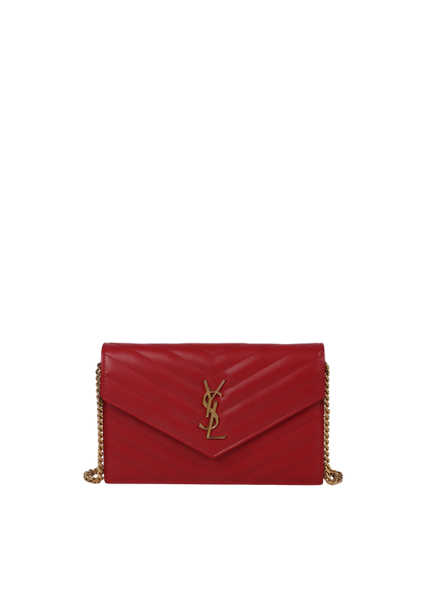 CASSANDRE MATELASSÉ CHAIN WALLET