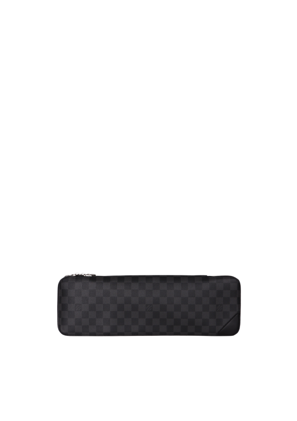DAMIER GRAPHITE 5 TIE TRAVEL CASE
