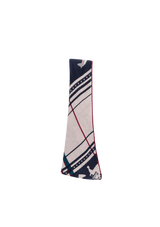 IMPRIMEUR FOU SEQUENCES LOSANGE CASHMERE TRIANGLE SCARF