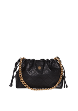 LEATHER BUCKET BAG