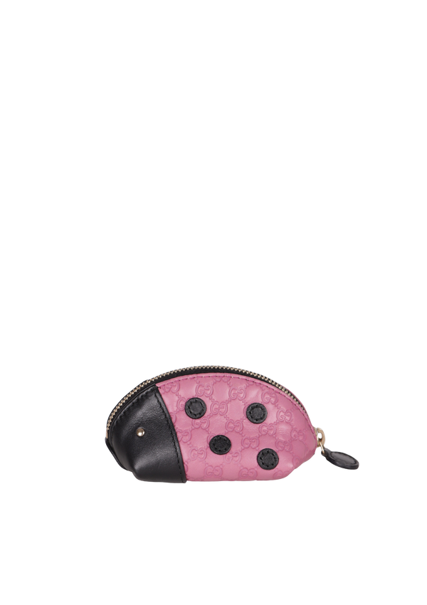GUCCISSIMA LADY BUG COIN POUCH