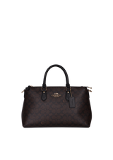 SIGNATURE GEORGIA SATCHEL BAG