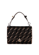 MEDIUM VELVET ZUCCA KAN I SHOULDER BAG