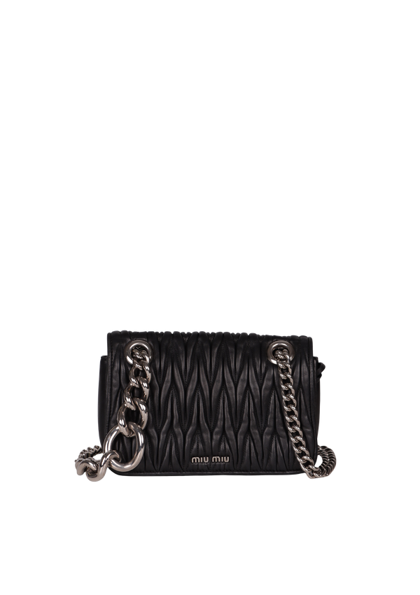 MATELASSÉ CLUB FLAP BAG