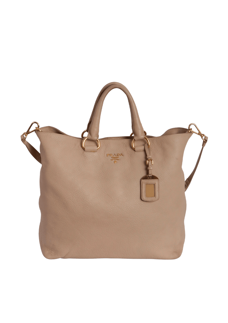 SOFT CALF SHOPPING TOTE