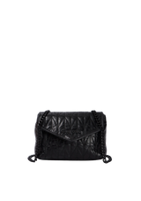 LEATHER FLAP BAG