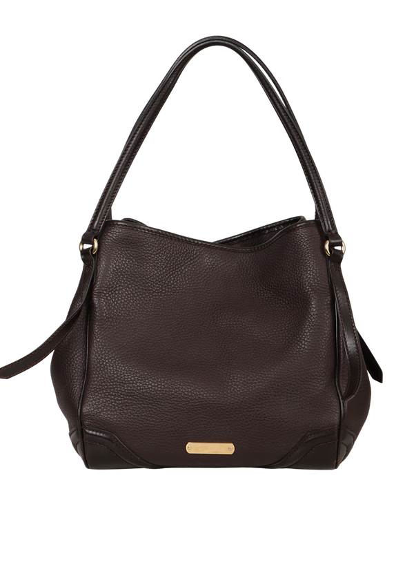 SMALL LEATHER CANTERBURY TOTE