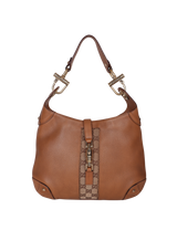LEATHER JACKIE HOBO BAG