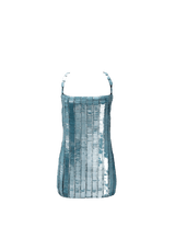 RUE BABY BLUE MINI DRESS