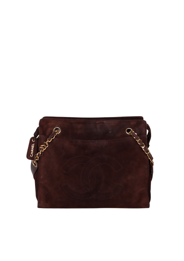 VINTAGE SUEDE CC TOTE