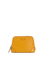 DIAMANTE EMBOSSED COSMETIC BAG