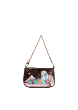 VIVIENNE JAPAN MONOGRAM POCHETTE ACESSOIRES MINI