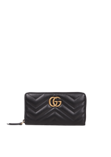 GG MARMONT ZIP AROUND WALLET